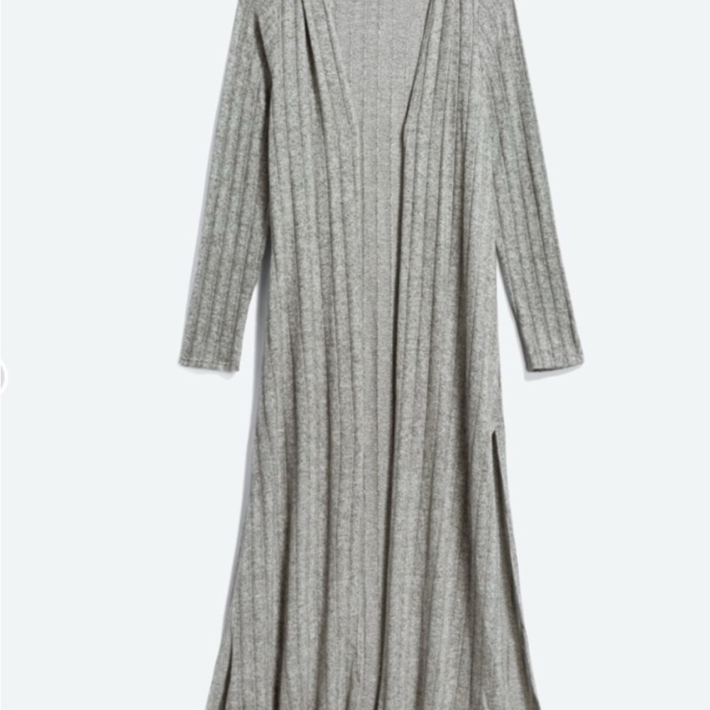 Emory Park Gray Long Cardigan